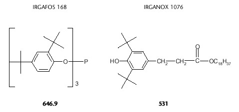 巴斯夫抗氧劑B900分子結構